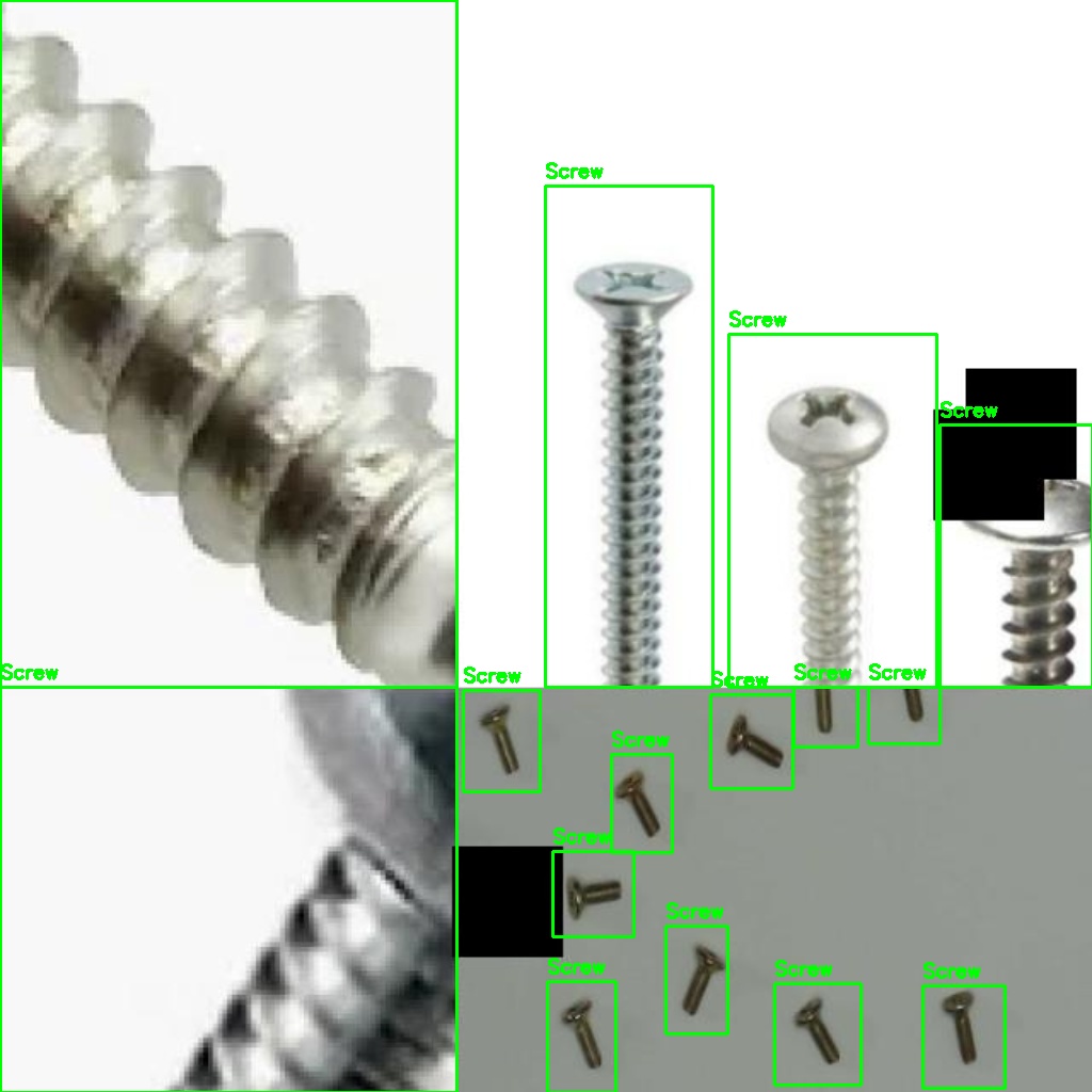 Annotated training image